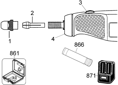 Page A Diagram and Parts List for VP940K 1 Black and Decker Multi-Tool